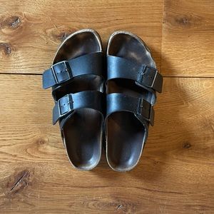 Men’s Black Birkenstocks